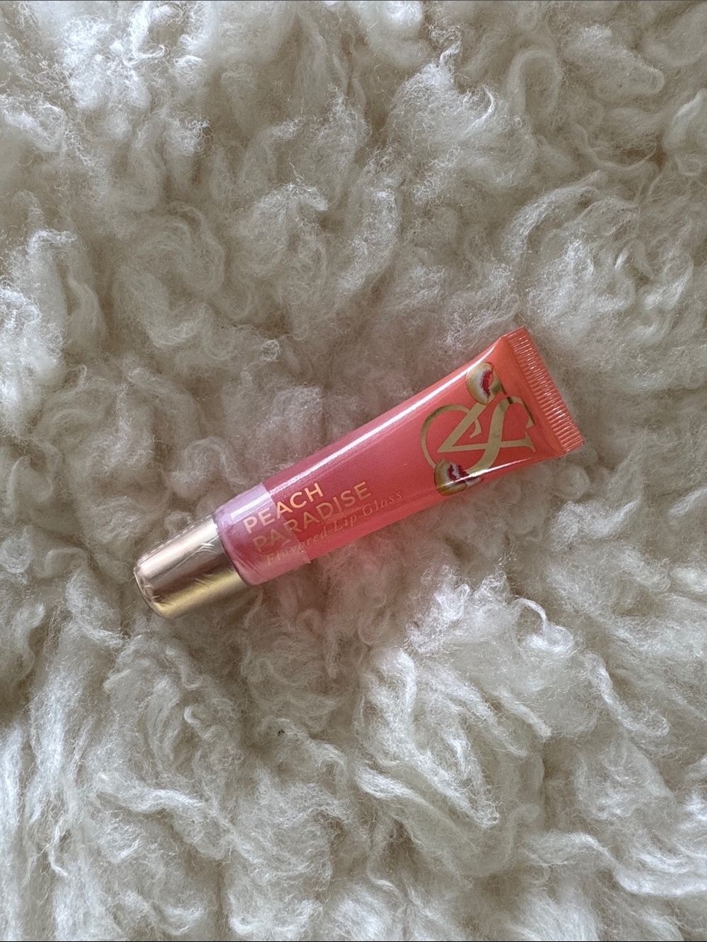New Victoria’s Secret Peach Paradise Flavored Lip Gloss